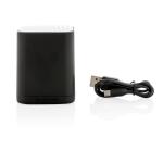 XD Collection Light up logo wireless speaker Black