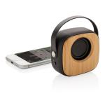 XD Collection Bamboo 3W Wireless Fashion Speaker Black