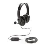 XD Collection Over ear wired work headset Black