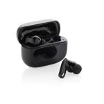 XD Collection Airtune RCS recycled plastic ANC earbuds with touch screen Black