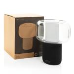XD Xclusive Lux 10W Lautsprecherlampe aus RCS recyceltem Kunststoff Schwarz