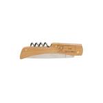 XD Collection Wooden knife with bottle opener Brown