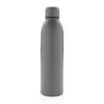 XD Collection RCS Recycled stainless steel vacuum bottle 500ML Anthracite