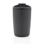 XD Collection GRS Recycled PP tumbler with flip lid Convoy grey