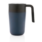 XD Collection GRS Recycled PP and SS mug with handle Navy