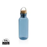 XD Collection GRS RPET bottle with bamboo lid and handle 