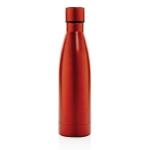XD Collection RCS Recycled stainless steel solid vacuum bottle Red