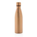 XD Collection RCS Recycled stainless steel solid vacuum bottle Gold