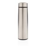 XD Collection Vakuum Stainless Steel Flasche mit gebürstetem Metalldeckel Silber