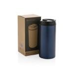 XD Xclusive Metro Becher Becher aus RCS recyceltem Stainless-Steel Blau