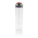 XD Collection Water bottle with infuser Orange