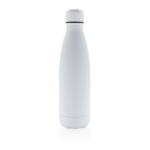 XD Collection Solid colour vacuum stainless steel bottle 500 ml White