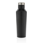 XD Collection Moderne Vakuum-Flasche aus Stainless Steel Schwarz