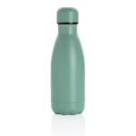 XD Collection Solid colour vacuum stainless steel bottle 260ml Green