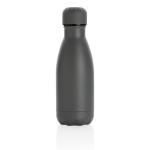 XD Collection Solid Color Vakuum Stainless-Steel Flasche 260ml Grau