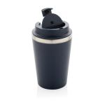 XD Collection Java 350ml doppelwandiger Becher aus RCS recyceltem PP Navy