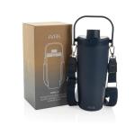Avira Ayala RCS re-steel duosip lockable crossbody tumbler Navy