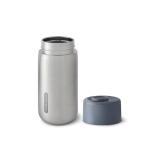 Black + Blum Black+Blum isolierter, auslaufsicherer Becher aus Edelstahl Grau