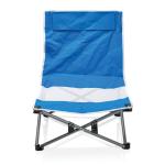 XD Collection Foldable beach chair in pouch Aztec blue