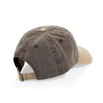 XD Xclusive BEAU AWARE™ Two-Tone 6-Panel-Cap aus washed Cotton-Twill Braun