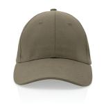 XD Collection Impact 6 panel 280gr Recycled cotton cap with AWARE™ tracer Green
