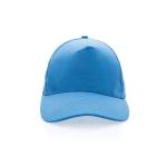 XD Collection Impact 5 Panel Kappe aus 280gr rCotton mit AWARE™ Tracer Ruhiges Blau