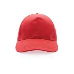 XD Collection Impact 5 Panel Kappe aus 280gr rCotton mit AWARE™ Tracer Üppiges Rot