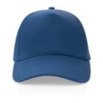XD Collection Impact 5panel 280gr Recycled cotton cap with AWARE™ tracer Navy