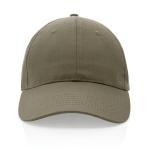 XD Collection Impact 6 panel 190gr Recycled cotton cap with AWARE™ tracer Green