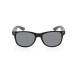 XD Collection GRS recycled PC plastic sunglasses with cork Black