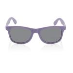 XD Collection RCS recycled PP plastic sunglasses Lila