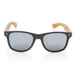 XD Collection Wheat straw and bamboo sunglasses Black