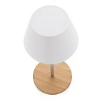 XD Collection Pure Glow RCS usb-rechargeable recycled plastic table lamp White