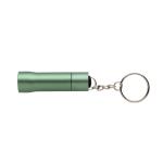 XD Collection Flash RCS recycled aluminium keychain torch Green