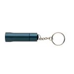 XD Collection Flash RCS recycled aluminium keychain torch Aztec blue
