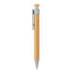 XD Collection Bambus Stift mit Wheatstraw-Clip Blau