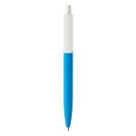 XD Collection X3-Stift mit Smooth-Touch aus RCS recyceltem ABS Blau/weiß