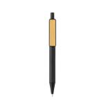 XD Collection GRS rABS Stift mit Bambus-Clip Schwarz