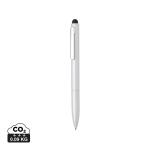XD Collection Kymi RCS certified recycled aluminium pen with stylus 
