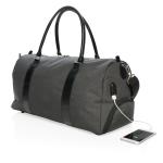 XD Collection Weekend bag with USB A output Black