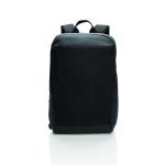 XD Xclusive Madrid Anti-Diebstahl RFID USB Laptop-Rucksack Schwarz/schwarz