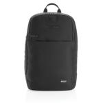 Swiss Peak laptop backpack with UV-C steriliser pocket Black