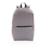 XD Collection Schicker PU 15.6" Laptop-Rucksack Grau
