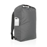 XD Collection Impact AWARE™ RPET lightweight rolltop backpack Anthracite