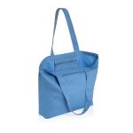XD Collection Impact Aware™ 240g/m² rCanvas Shopper mit Tasche Ruhiges Blau