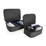 Swiss Peak Ridge AWARE™ RPET compression travel cubes 2pc Black