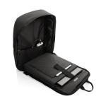 Swiss Peak AWARE™ Anti-Theft-RFID 15.6"-Laptop-Rucksack Schwarz