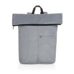 XD Collection Dillon AWARE™ RPET lightweight foldable backpack Convoy grey