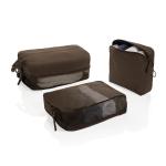 XD Xclusive KENTO URBAN RCS recycled nylon packing cube set Brown