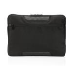 Swiss Peak AWARE™ RPET Voyager 15.6" Laptop-Sleeve Schwarz